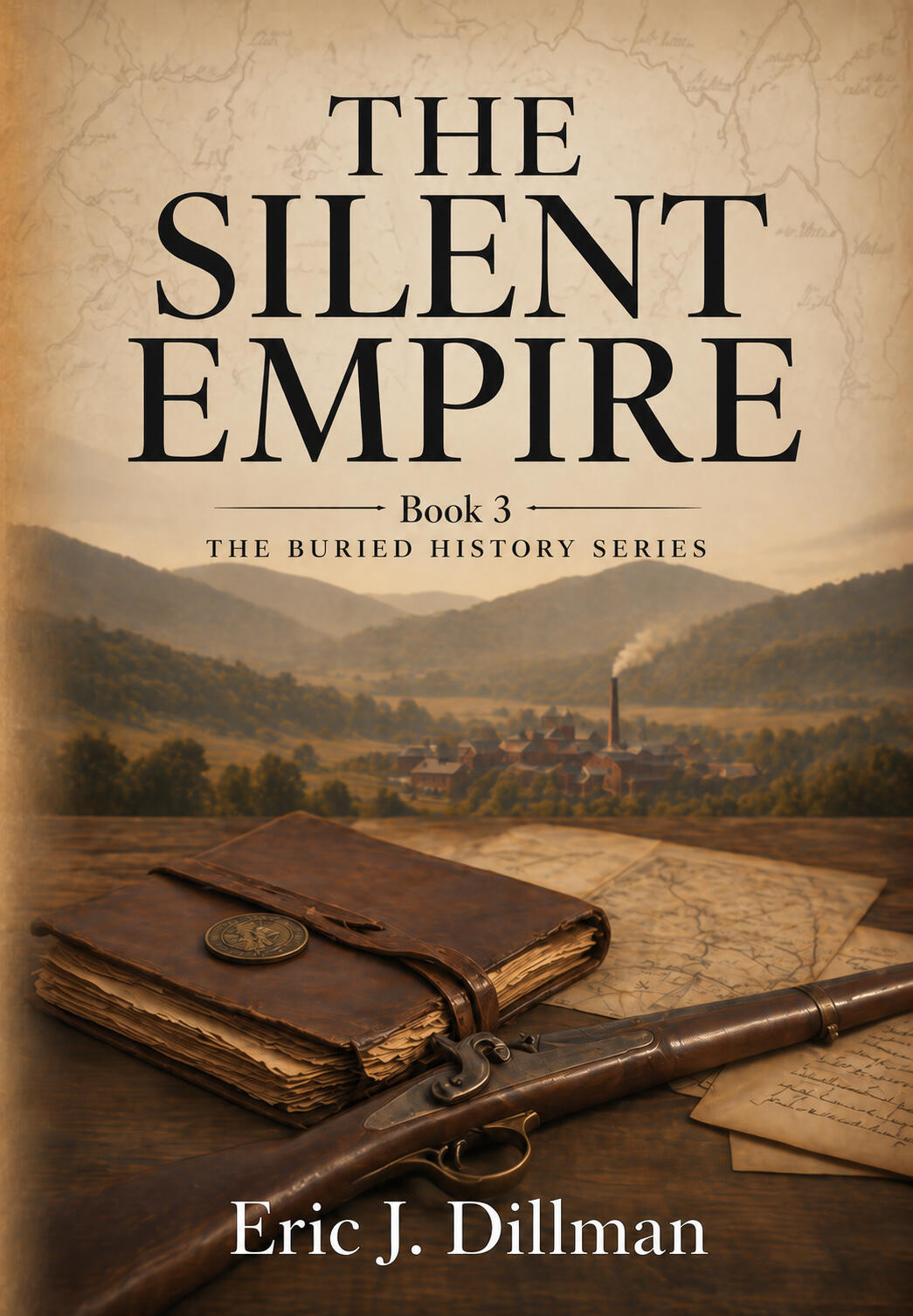 Book Three Cover of The Silent Empire by Eric J. Dillman